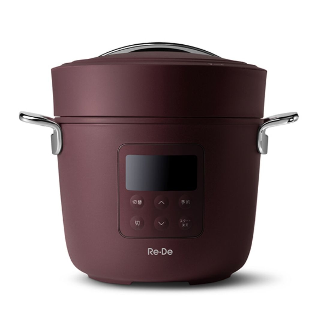 新品　Re:De Pot 電気圧力鍋 2L Re・De】 Pot 電気圧力鍋 2L｜キッチン用品,キッチン家電・調理家電