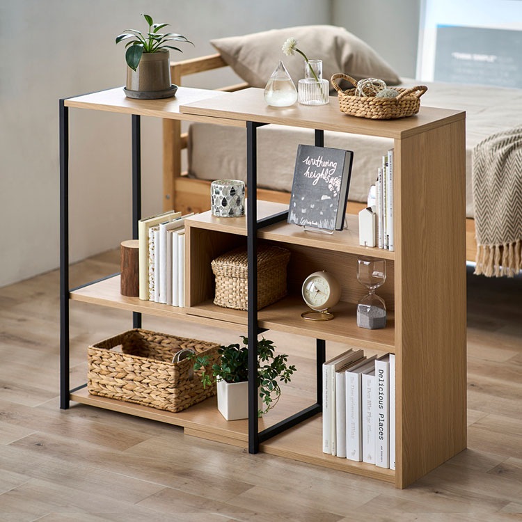 伸縮できるローシェルフ SOS-797｜SIMPLE STYLE (シンプルスタイル