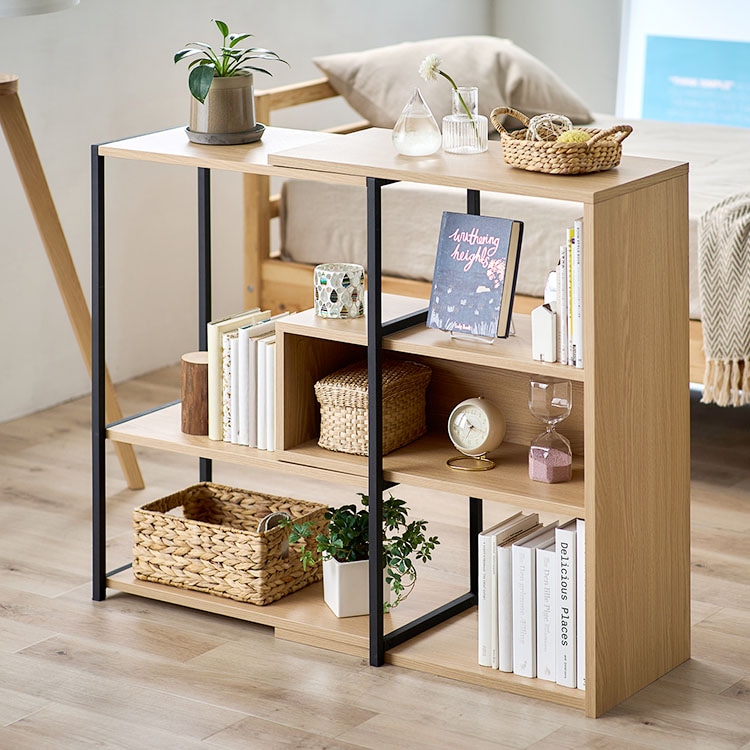 伸縮できるローシェルフ SOS-797｜SIMPLE STYLE (シンプルスタイル