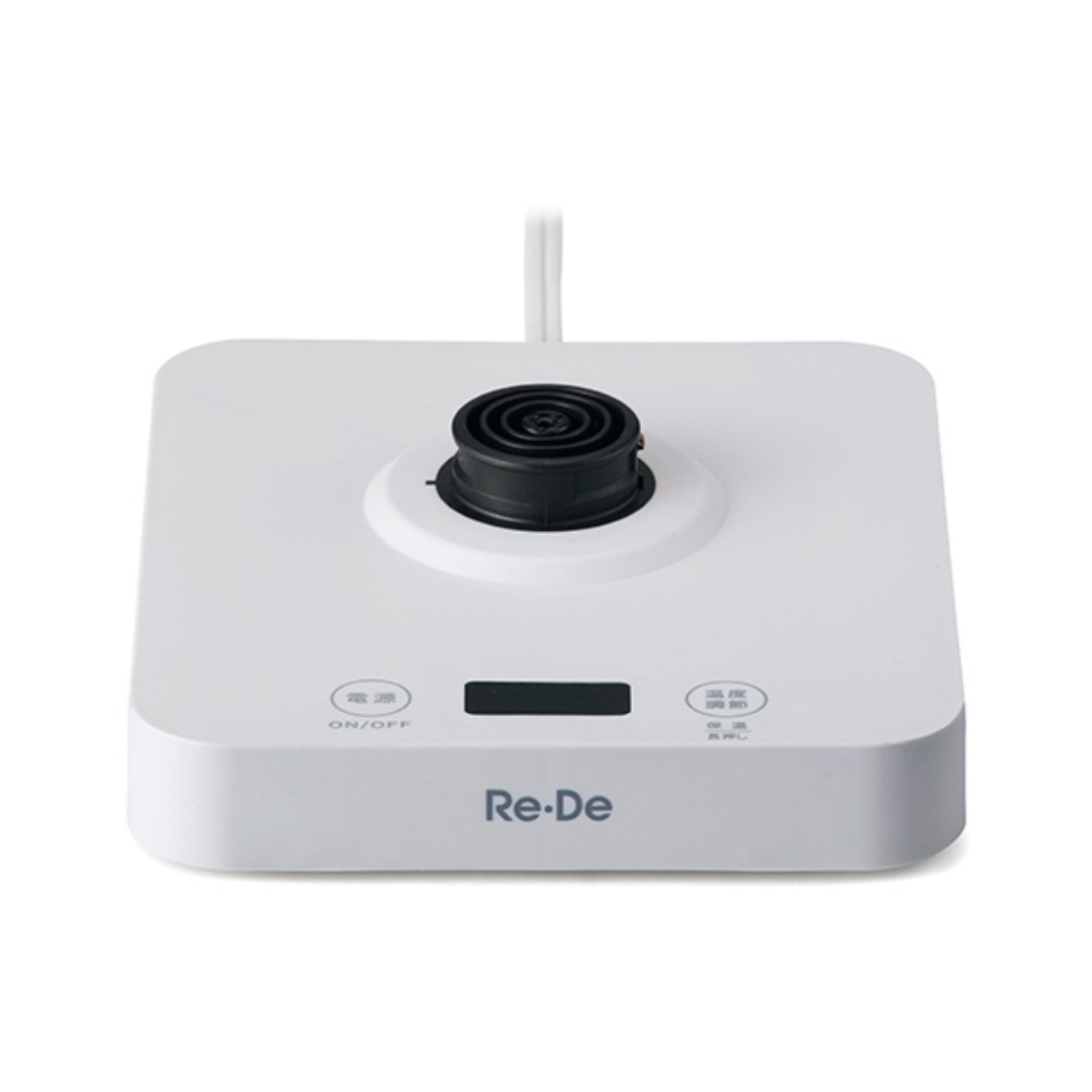 Re・De Kettle 料理が得意なケトル Re-De 電気ケトル グレー 温度調整