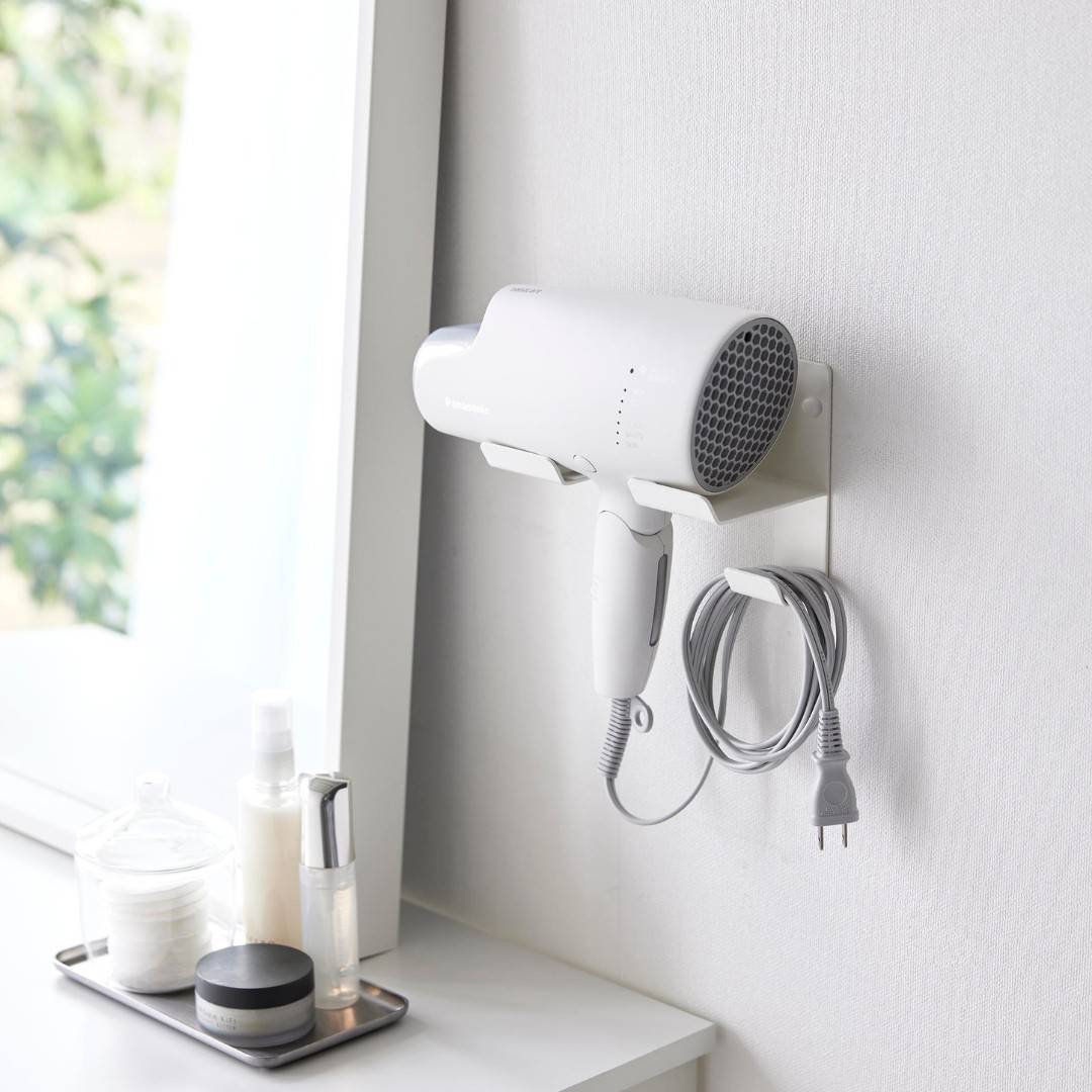 tower】 石こうボード壁対応 ウォールドライヤーホルダー｜バス・洗面