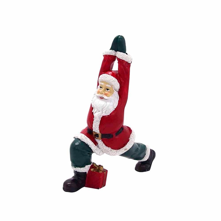 クリスマス 飾り インテリア ヨガポーズ サンタクロース 置物 クリスマス 飾り インテリア ヨガポーズ サンタクロース 置物