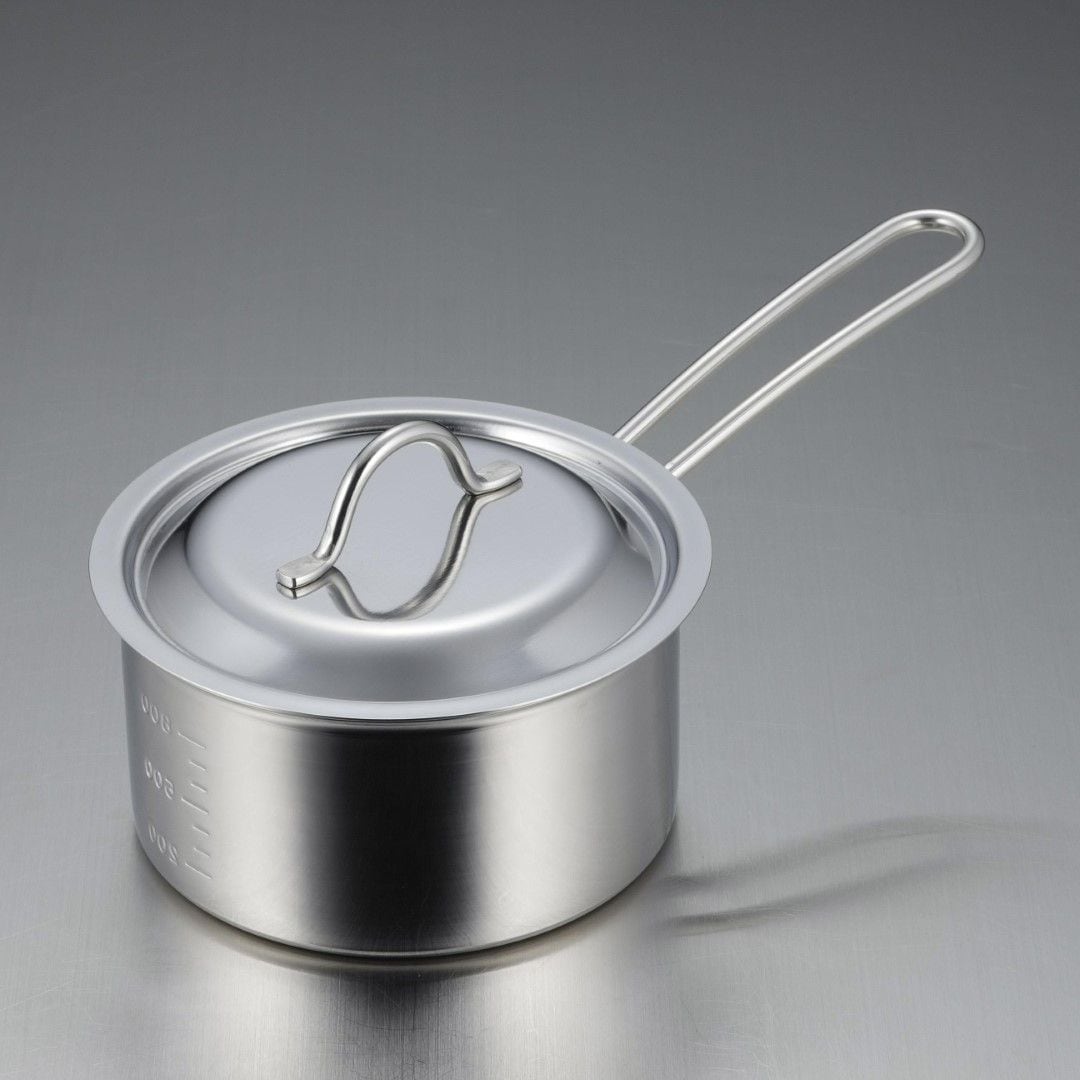 下村企販】 食洗機で洗えてきれいに注げる片手鍋14cm｜キッチン用品