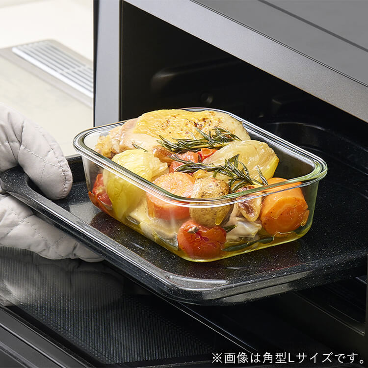 耐熱ガラス食器　まとめ売り 耐熱ガラス保存容器 10点セット TGS-2S＋TGS-8S｜SIMPLE STYLE
