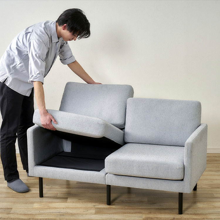 2人掛けポケットコイルソファ PCS-2S｜SIMPLE STYLE (シンプルスタイル