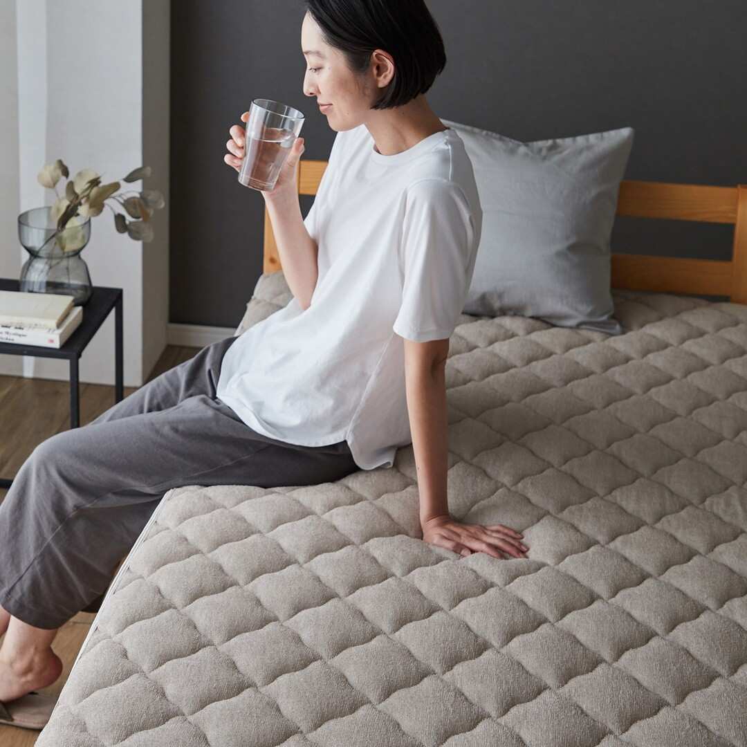 シャルレあったか敷きパッド シングル 新発売 シャルレあったか敷きパッド シングル