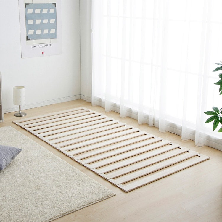 ロール式桐すのこベッド シングル｜SIMPLE STYLE (シンプル