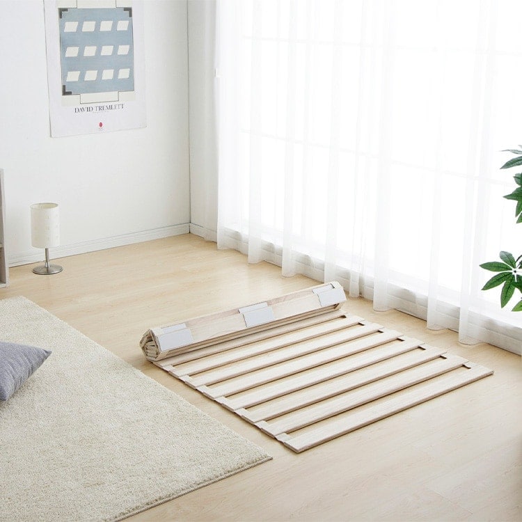 ロール式桐すのこベッド シングル｜SIMPLE STYLE (シンプルスタイル