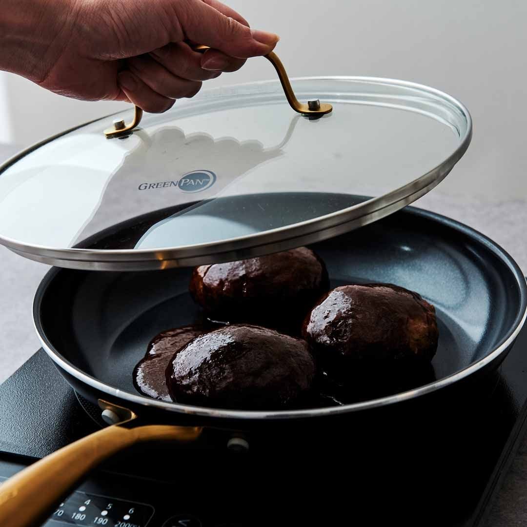 VERMICULAR フライパン 鋳鉄製 ガラス蓋付き