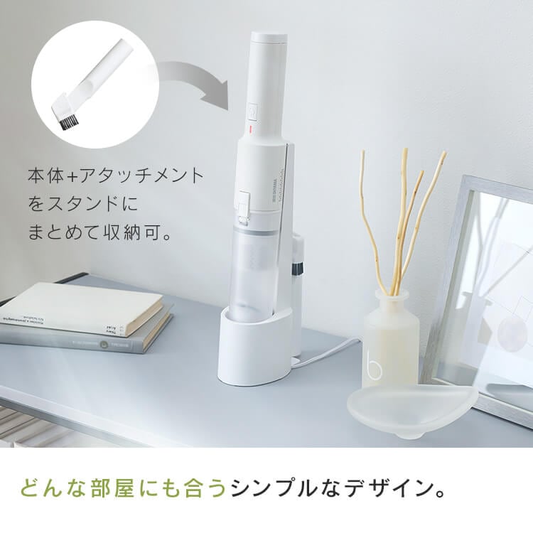 アイリスオーヤマ HCDB1W 充電式ハンディクリーナーサイクロン式 ホワイト アイリスオーヤマ HCDB1W 充電式ハンディクリーナー?サイクロン