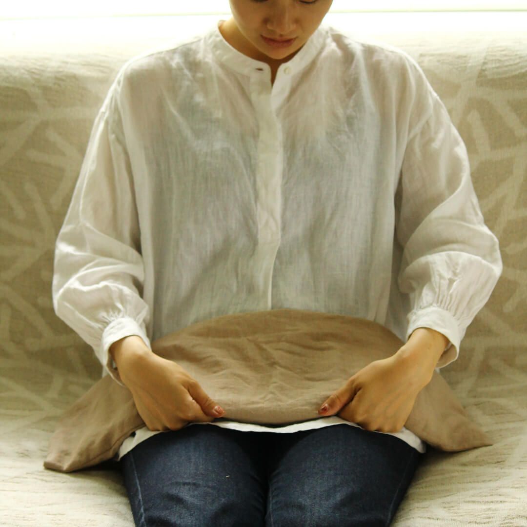 KLIPPAN クリッパン 麦の温冷 ネックピロー ウォッシュドリネン KLIPPAN/クリッパン 麦の温冷ネックピロー ラベンダー ウォッシュド