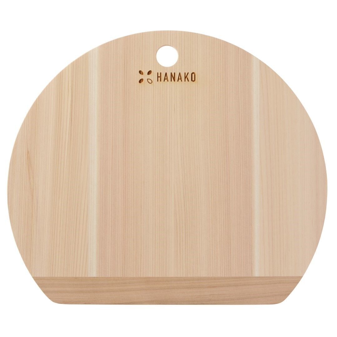 HANAKO】 四万十ひのき D型まな板｜キッチン用品,キッチンツール