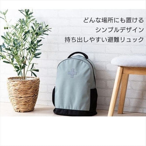 アイリスオーヤマ】【セット品】防災リュック 1人用 33点 BRS-33