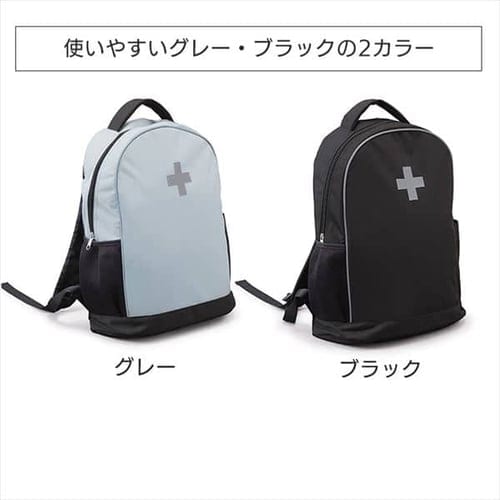 アイリスオーヤマ】【セット品】防災リュック 1人用 33点 BRS-33