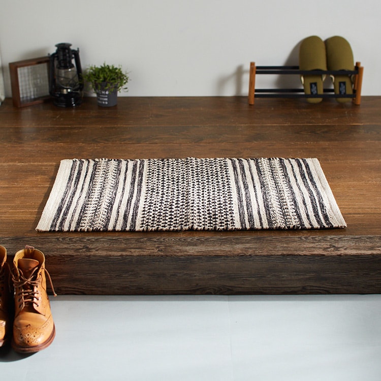 インド綿マット│50×80 ｜SIMPLE STYLE (シンプルスタイル),ラグ