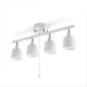 4 ȥ졼 CE4LA-20S + 4奻åȡLEDŵ E26 ۸ 60 LDA7-G-6T62P