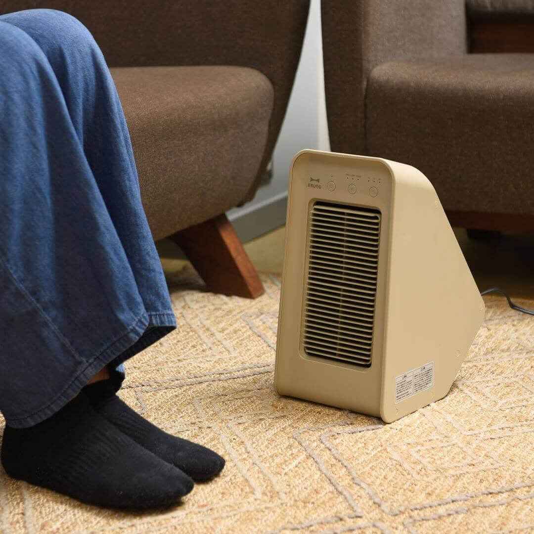 BRUNO 2アングル セラミックファンヒーター Amazon | BRUNO ブルーノ 2アングル セラミックファンヒーター
