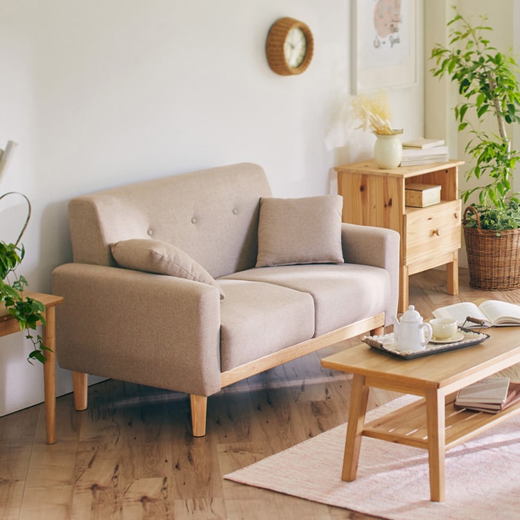 北欧風デザインソファ NDS-2S｜SIMPLE STYLE (シンプルスタイル