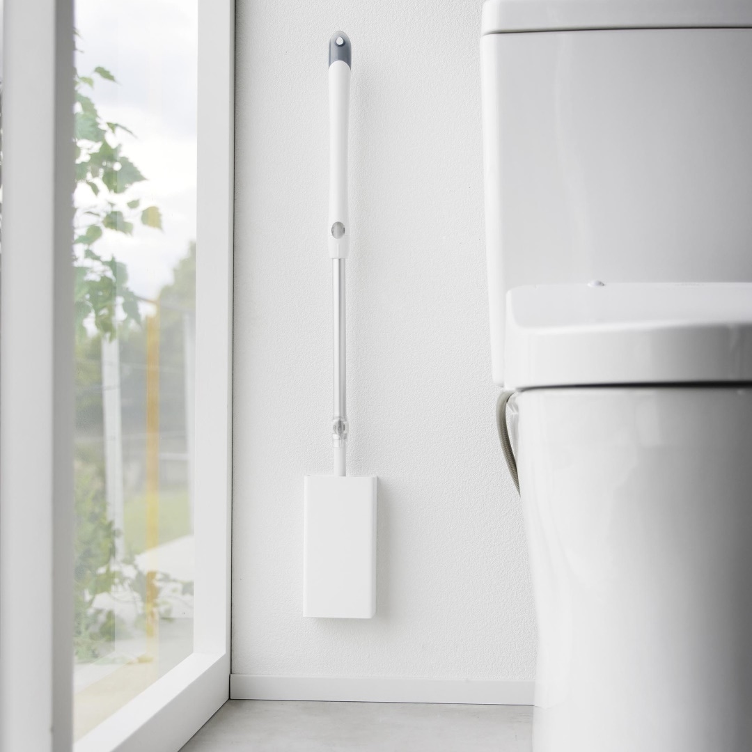 tower】 石こうボード壁対応 トイレワイパーホルダー｜浮かせる収納