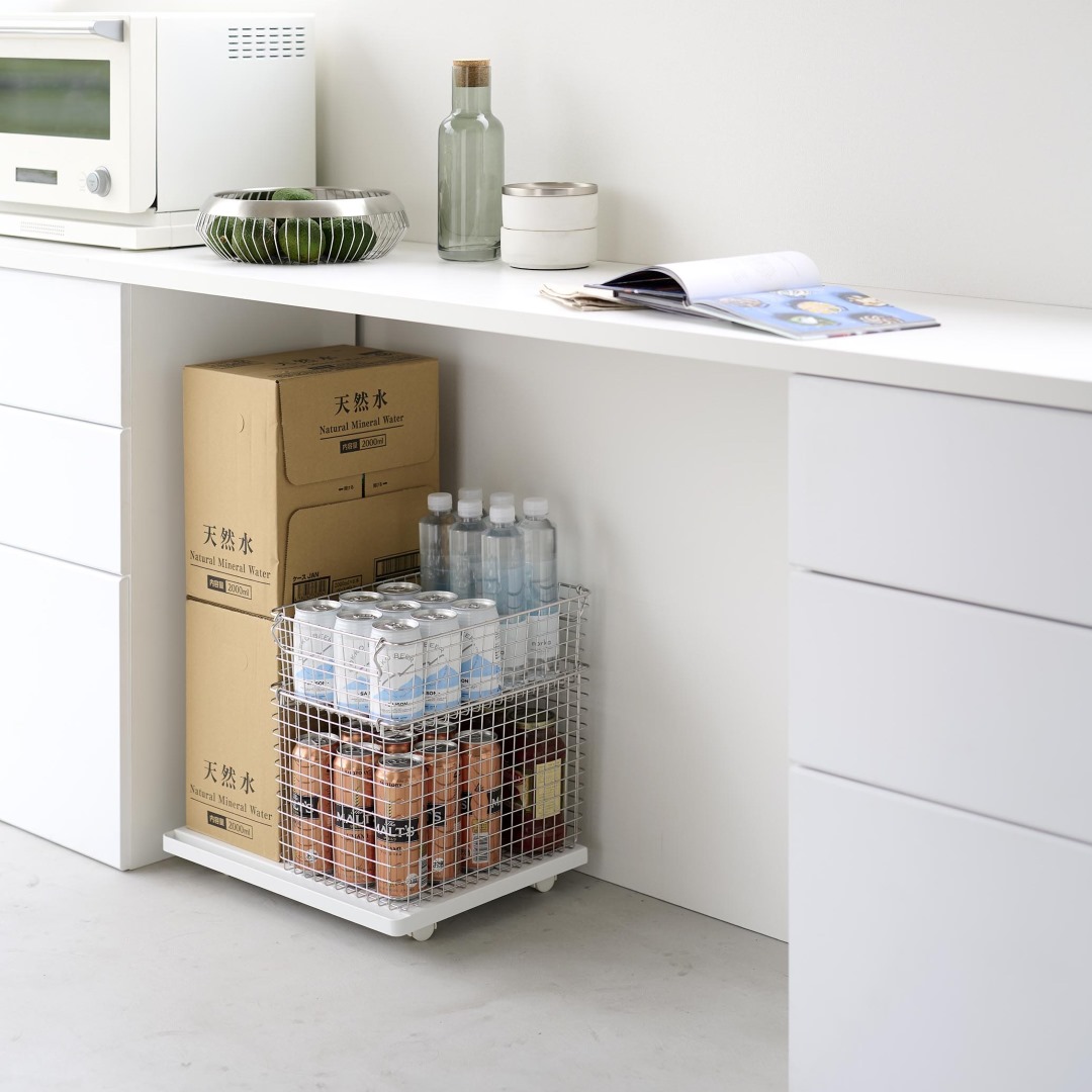 tower】 プリンターラック キャスター付き｜収納用品,リビング収納