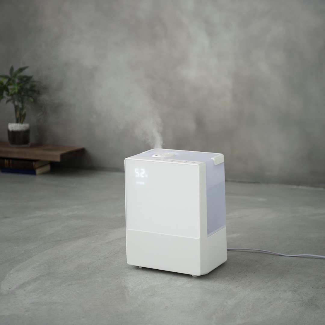 THREEUP】 ハイブリッド加湿器 スクエアミスト｜リビング用品