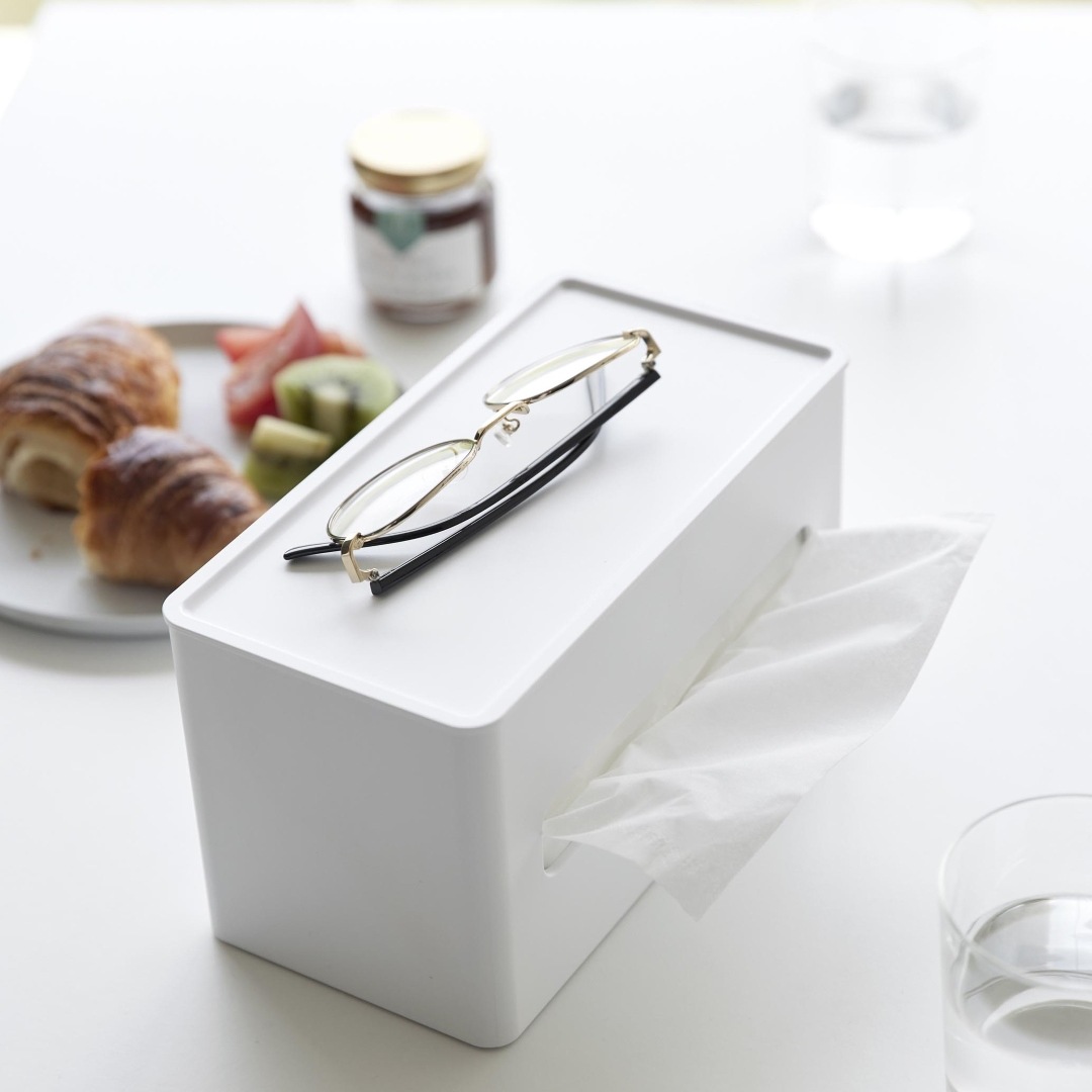 tower】 両面コンパクトティッシュ＆ウェットシートケース