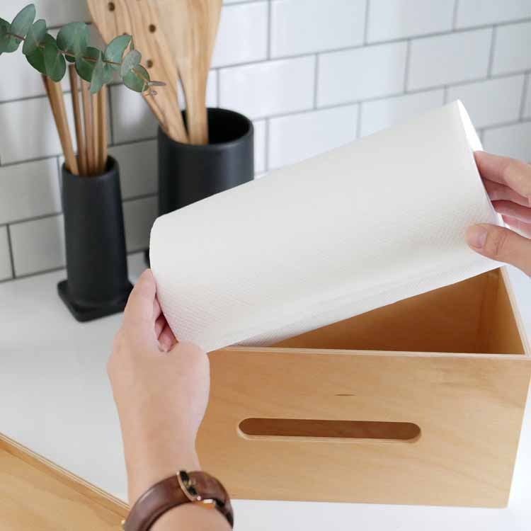 ��ideaco�� Roof Paper Box �ʥ�����ƥ��å��奱���� �ۥ磻��