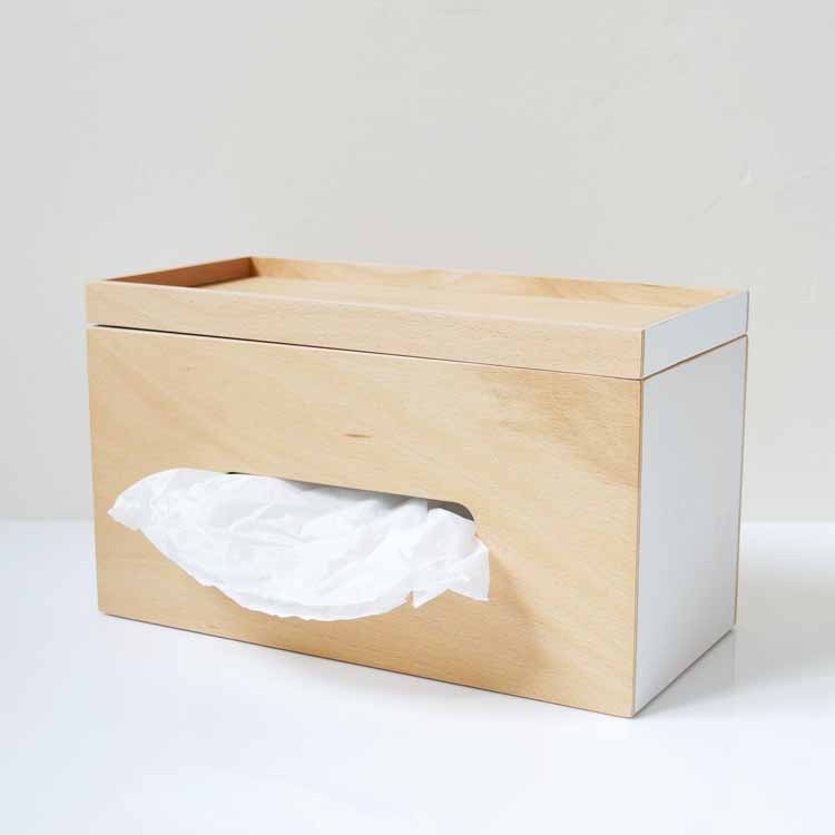 ��ideaco�� Roof Paper Box �ʥ�����ƥ��å��奱���� �ۥ磻��