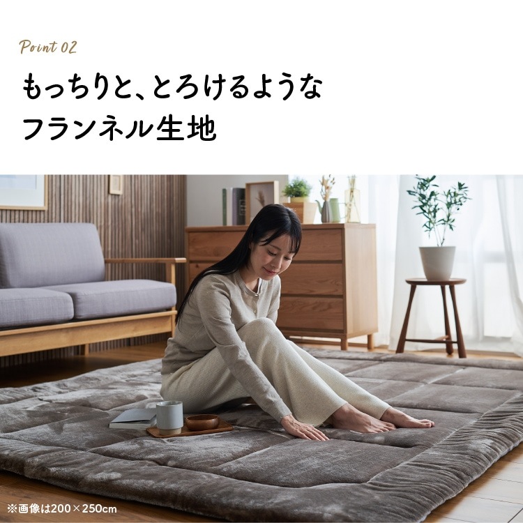 新品☆185×185㎝ピスタチオ♪極厚!分厚いもっちり♪ウレタンラグ〇B221 超極厚ラグ185×185｜SIMPLE STYLE (シンプルスタイル),ラグ