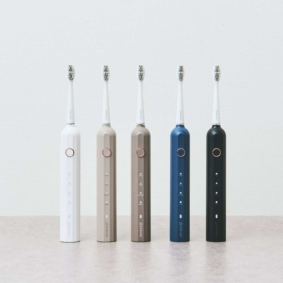 電動歯ブラシ GAURA 家庭用 LED付きホワイトニング電動歯ブラシ[振動式] TEE BRIGHT G-TBW