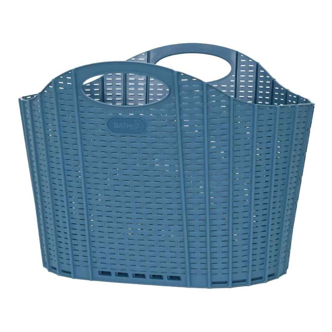 ラタン製　ランドリーバスケット ラタン製ランドリー スタンドバスケット タオル収納 籐かご : ラタン