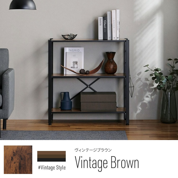 組立簡単 連結スチールラック 5段 幅76cm KRSR-5｜SIMPLE STYLE