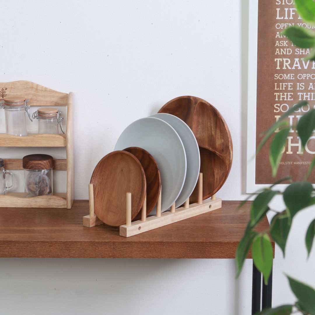 木製ディッシュスタンド ボヌール｜キッチン用品,キッチン収納