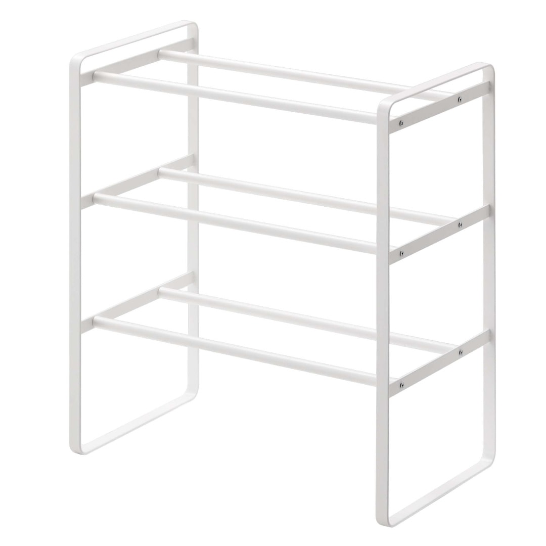 FRAMES&SONS UMENO DESIGN シューズラック アイボリー 楽天市場】[ｵｽｽﾒ]Stack rack・シューズラック-5【Design by