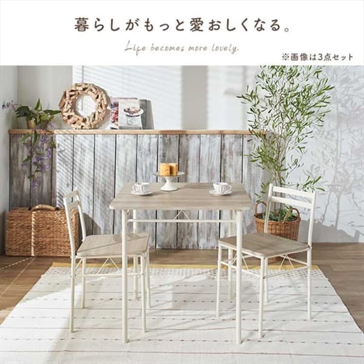 ダイニングテーブルセット 4人用  5点セット 120cm 木目調AS-V120 ダイニングテーブルセット 4人用 5点セット AS-V120｜SIMPLE STYLE