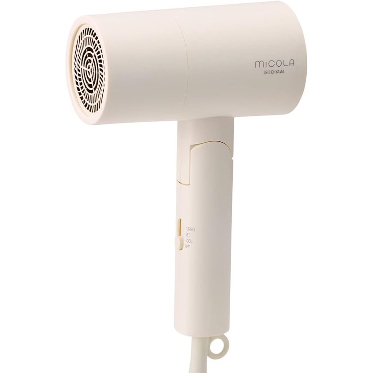 アイリスオーヤマ - アイリスオーヤマ イオンドライヤー micola HDR-M101-V アイリスオーヤマ】MICOLA イオンドライヤー 軽量 HDR-M101