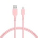 ��MOTTERU�� ���ʤ䤫�����ޤʤ����ꥳ�󥱡��֥� ���š��ǡ���ž���б� USB-A to Lightning 1m