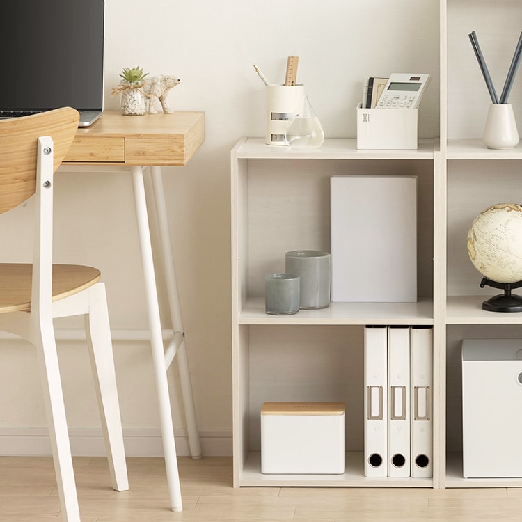 A4サイズ対応】カラーボックス 2段 CX-2F ｜SIMPLE STYLE