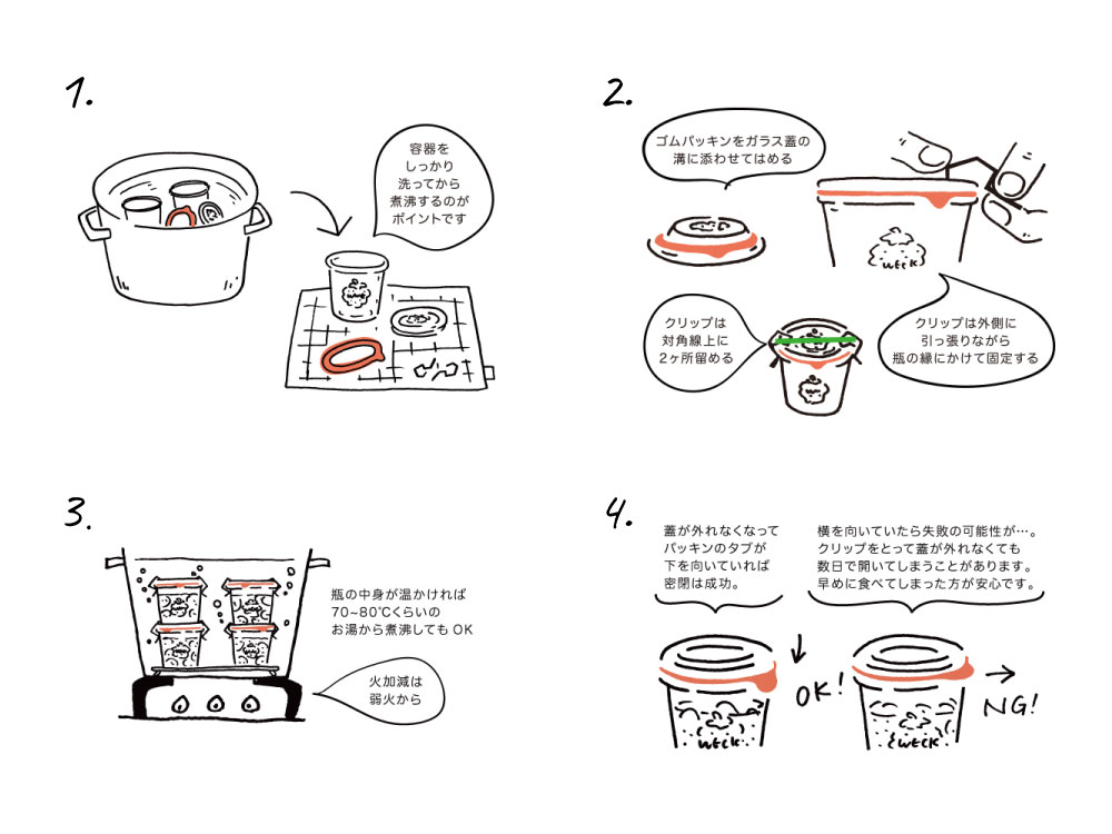 ��WECK�� ���եȥܥå��� ���塼��å�200ml��4 S