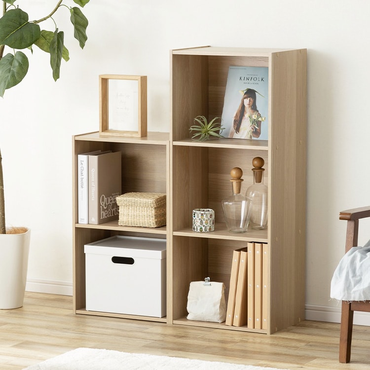 ~おしゃれデザインカラーボックス~ 楽天市場】【同色2個セット】カラーボックス 収納ボックス 収納ケース