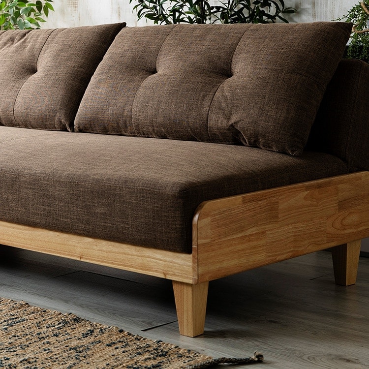 北欧風ソファベッド3人掛け SCSB-3｜SIMPLE STYLE (シンプルスタイル