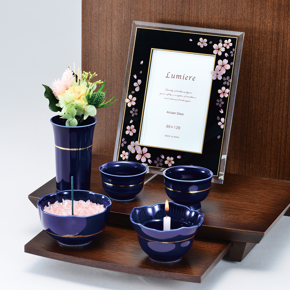 静凛-せいりん- 5点セット | 仏具 | くらとも仏壇オンラインショップ