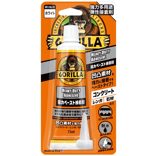 強力多用途弾性接着剤> ゴリラ 強力ペースト接着剤 | KUREオンライン 