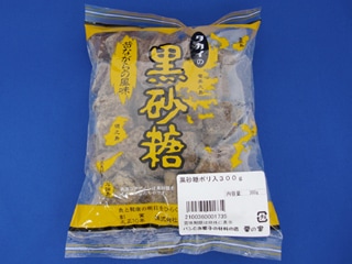 黒砂糖 ポリ入り ３００ｇ