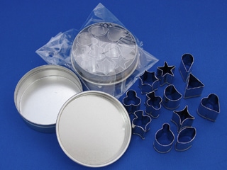 ミニクッキー型 12ピース入