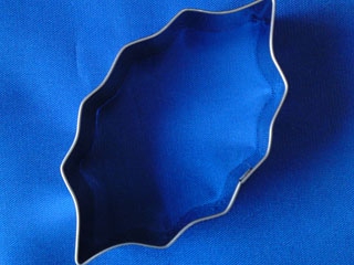 クッキー型 中 クリスマス柊