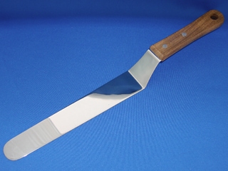 ローズウッド柄スパテル(ケーキ用) 9吋