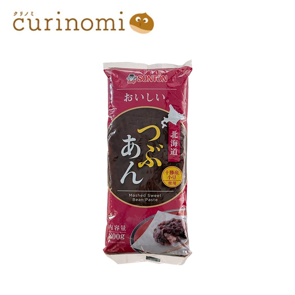 北海道つぶあん 800ｇ 【国内産小豆使用】