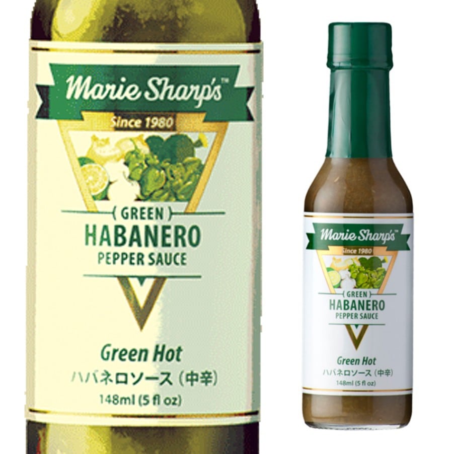 マリーシャープス ハバネロソース グリーンホット GreenHot 中辛 148ml