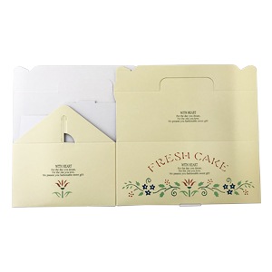 テイクアウトキャリー ステンシル６ ショートケーキ６～８個用 １枚入